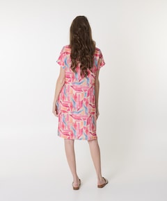 Dames jurk roze