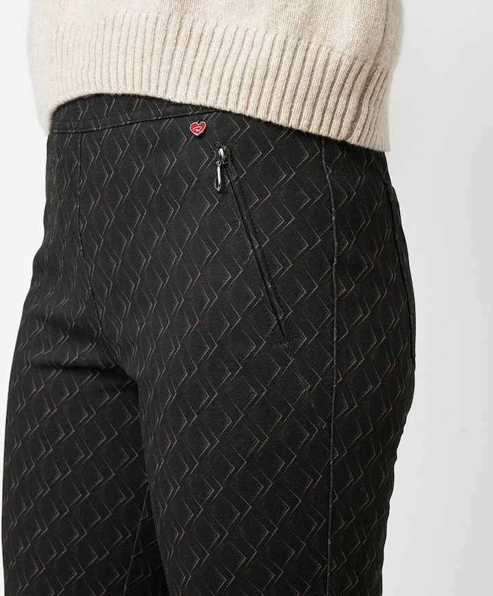 Alice Zip dames broek zwart
