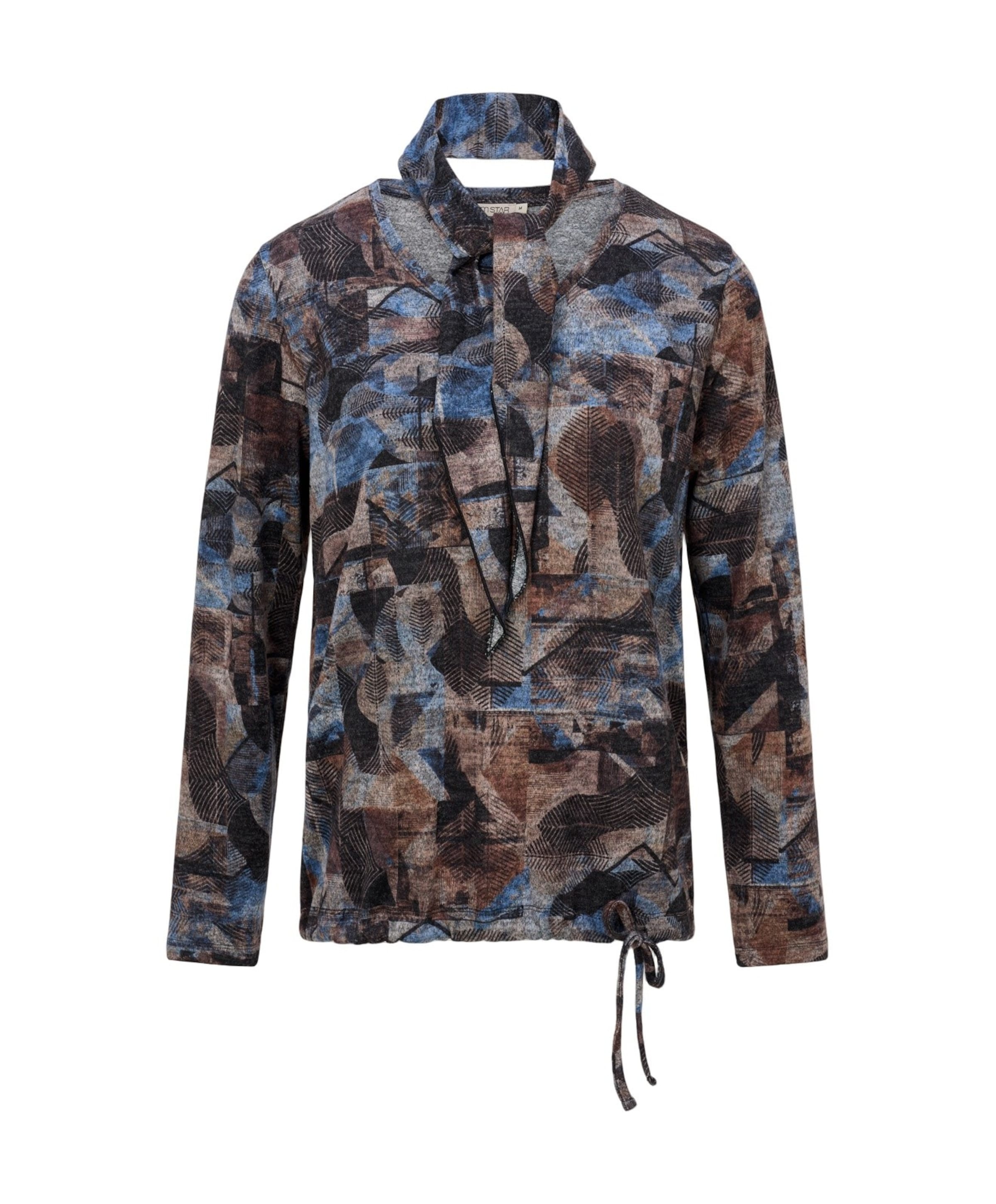 Dames longsleeve blauw