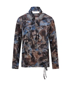 Dames longsleeve blauw