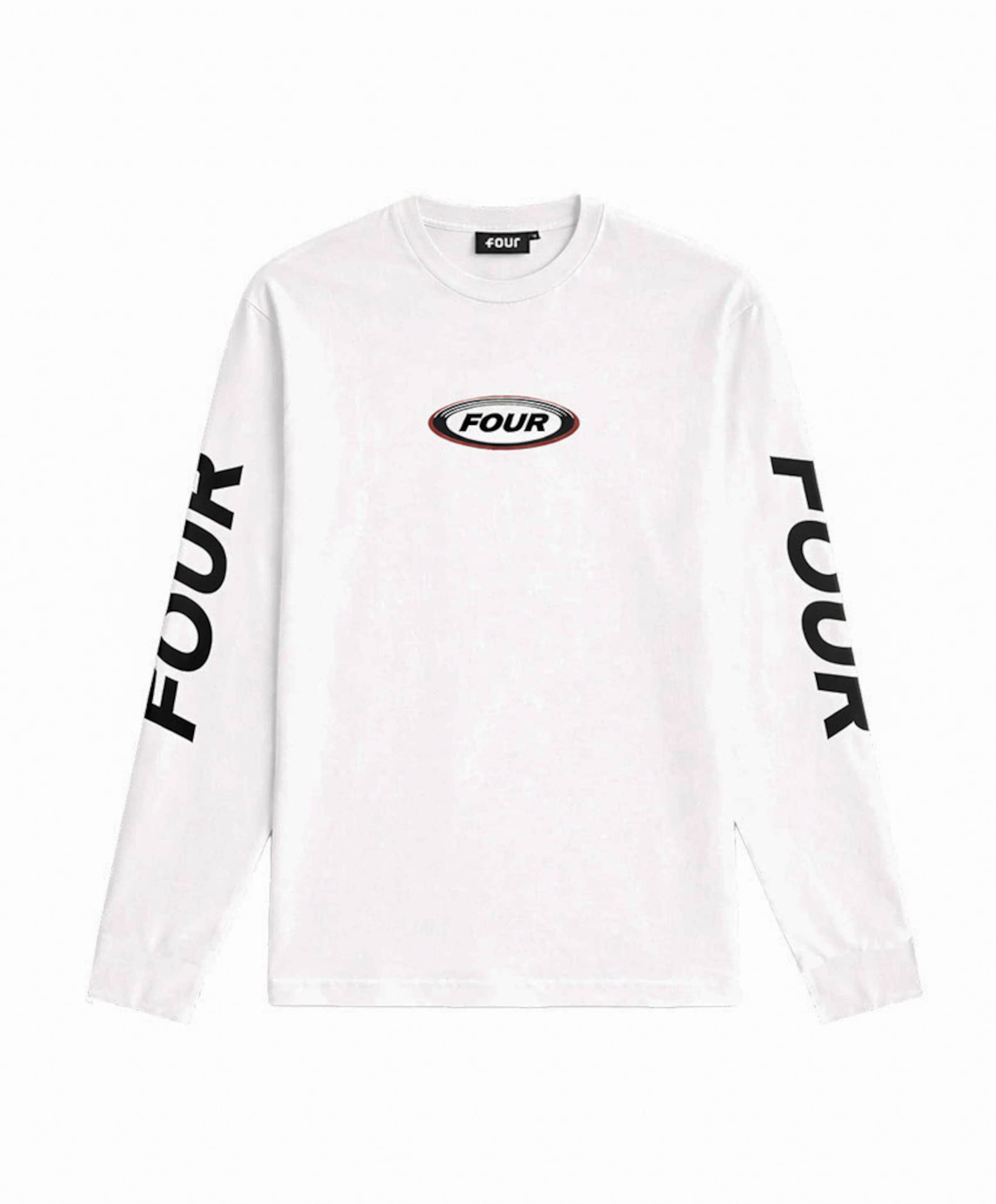Heren longsleeve wit