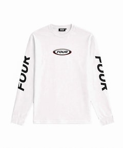 Heren longsleeve wit