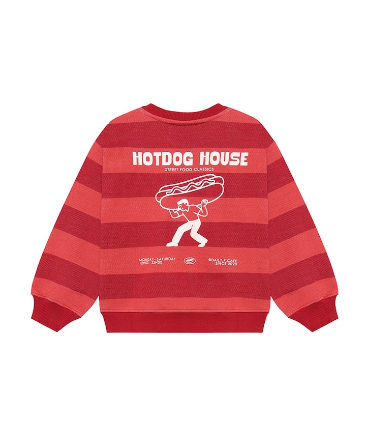 Jongens sweater bordeaux