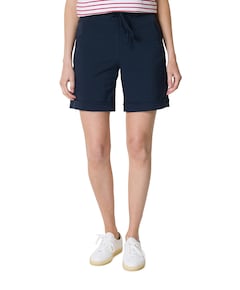 bermuda TRAVEL UNI dames korte broek blauw