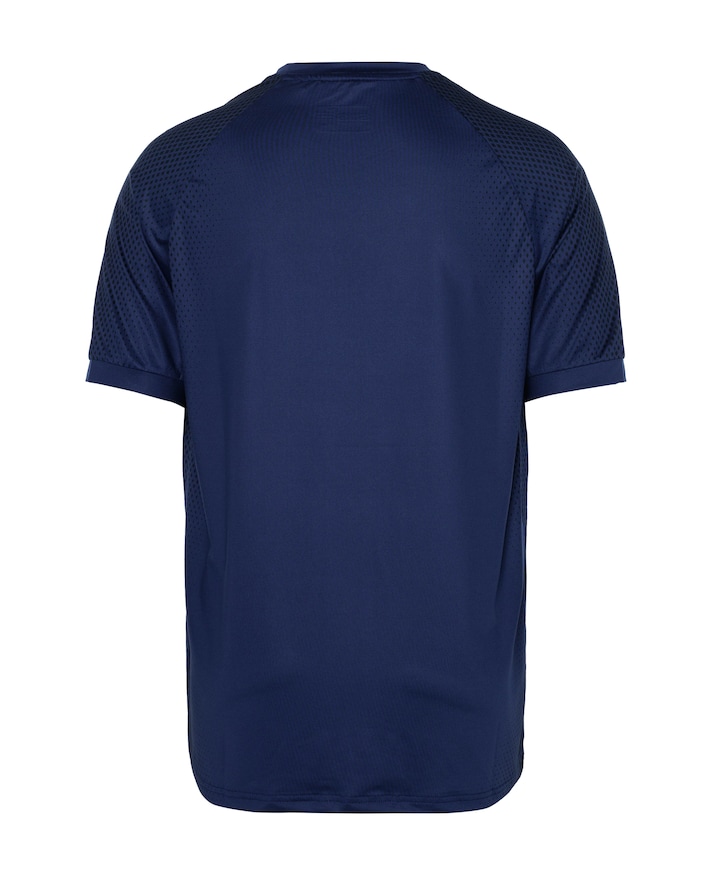 Heren polo blauw