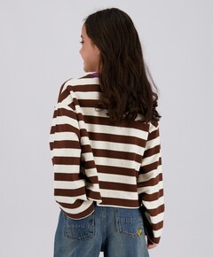 Meisjes longsleeve bordeaux