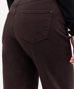 LARA dames jeans bruin