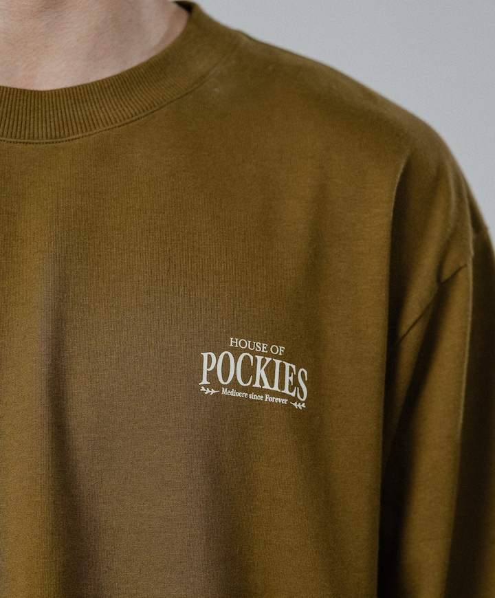 Heren longsleeve groen