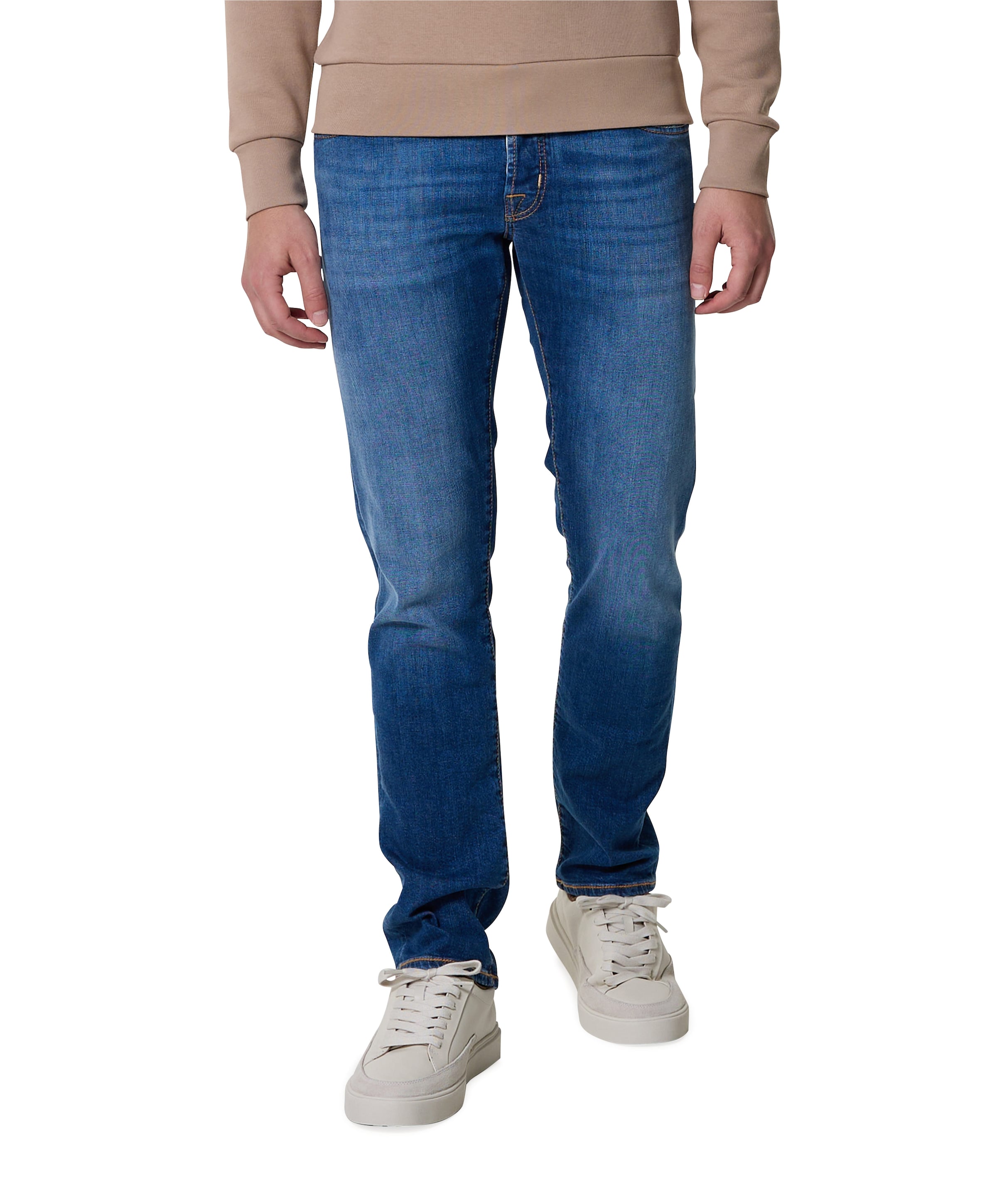 Nick Slim 5 Pocket jeans blauw