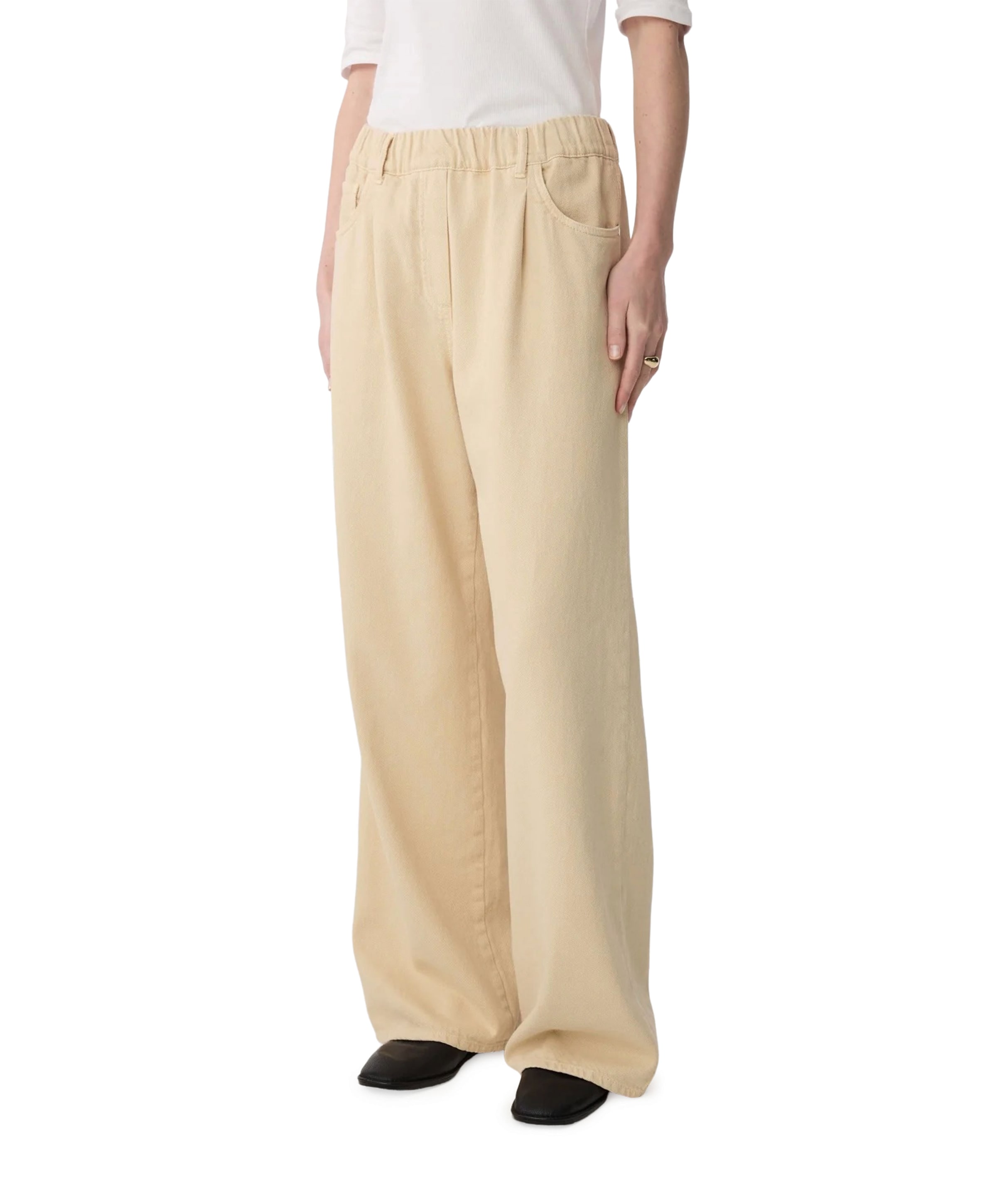 Twiggy dames broek beige