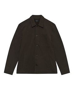 Heren overshirt bruin