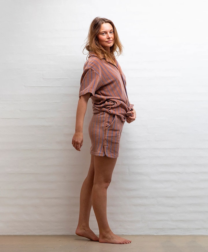 Naram Gym Shorts dames short beige