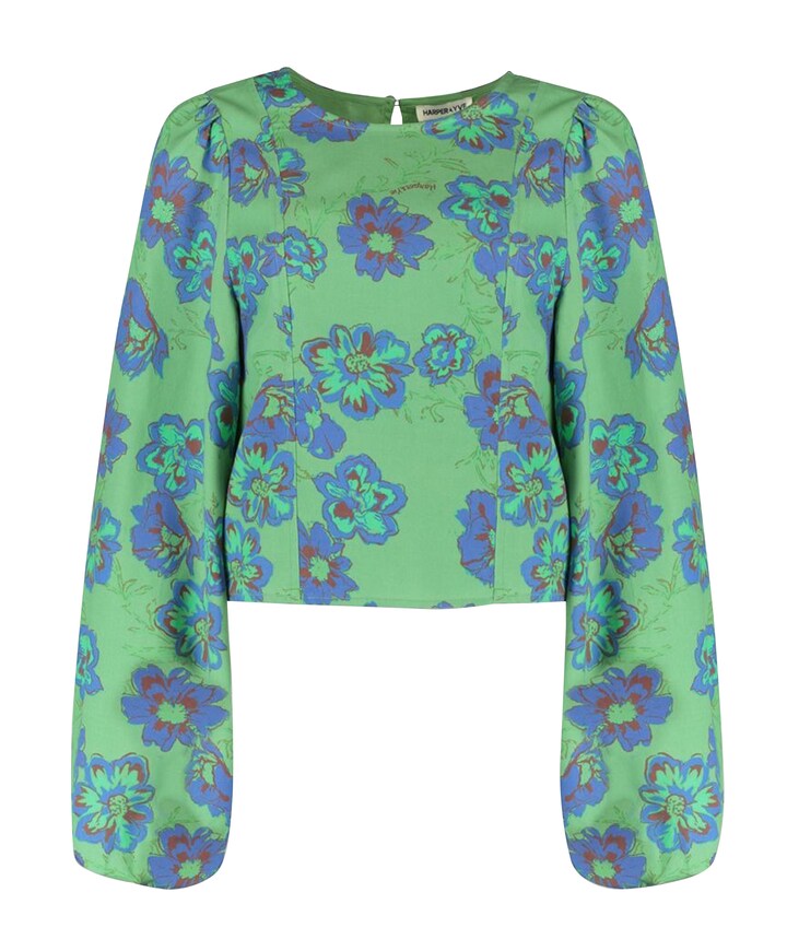 Blouse groen