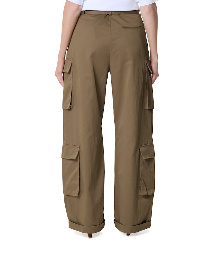 Rabi Cargo Pocket Tall dames broek beige