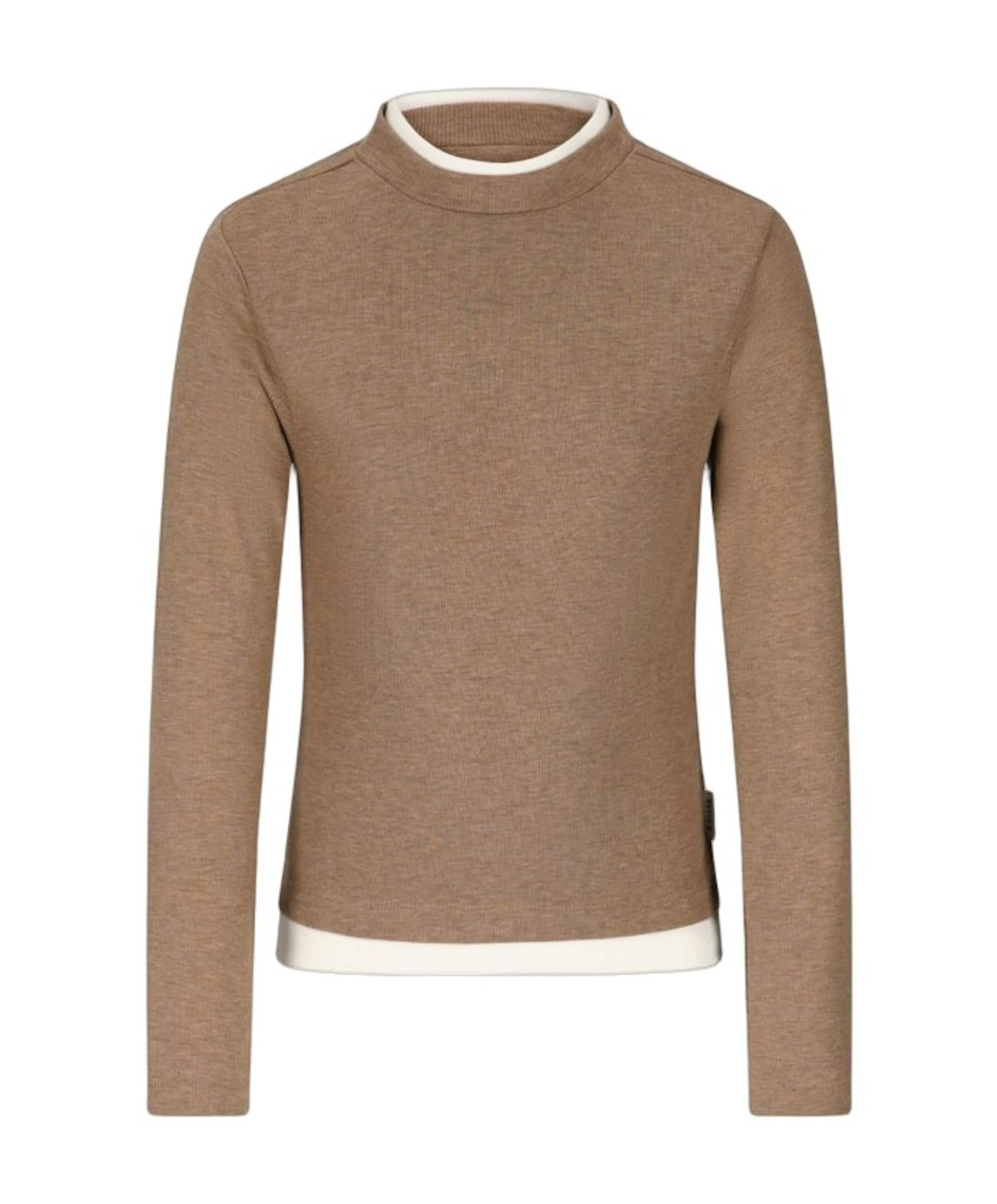 Meisjes longsleeve bruin