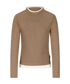 Meisjes longsleeve bruin