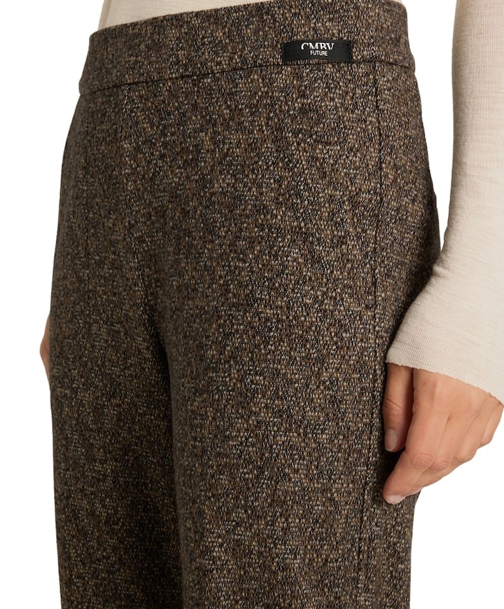 Ava utility dames broek bruin