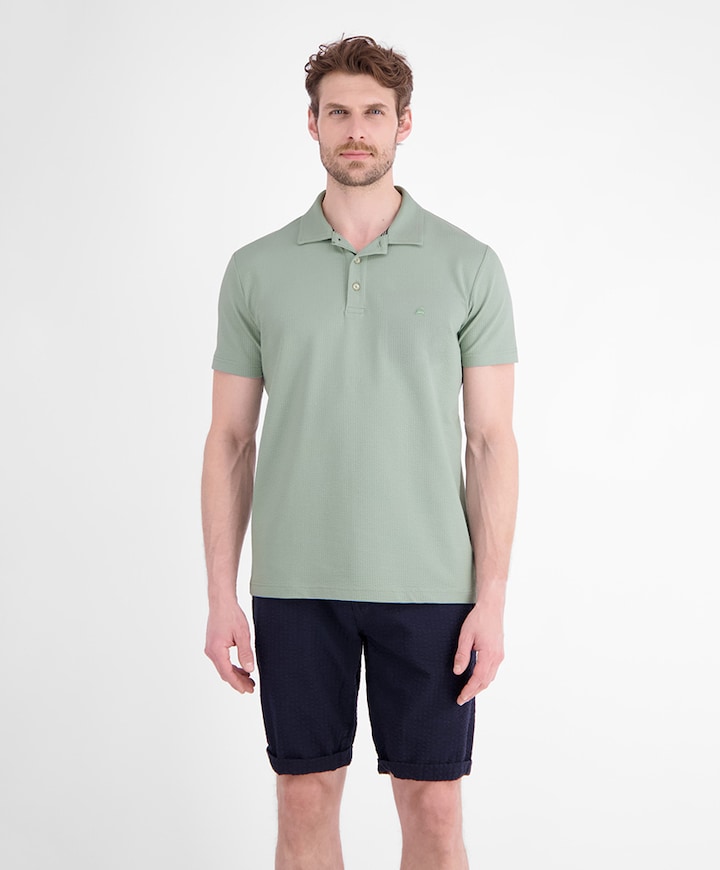 Heren polo groen