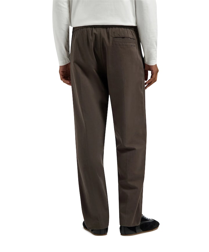 OLAF Slim Elasicated heren pantalon grijs