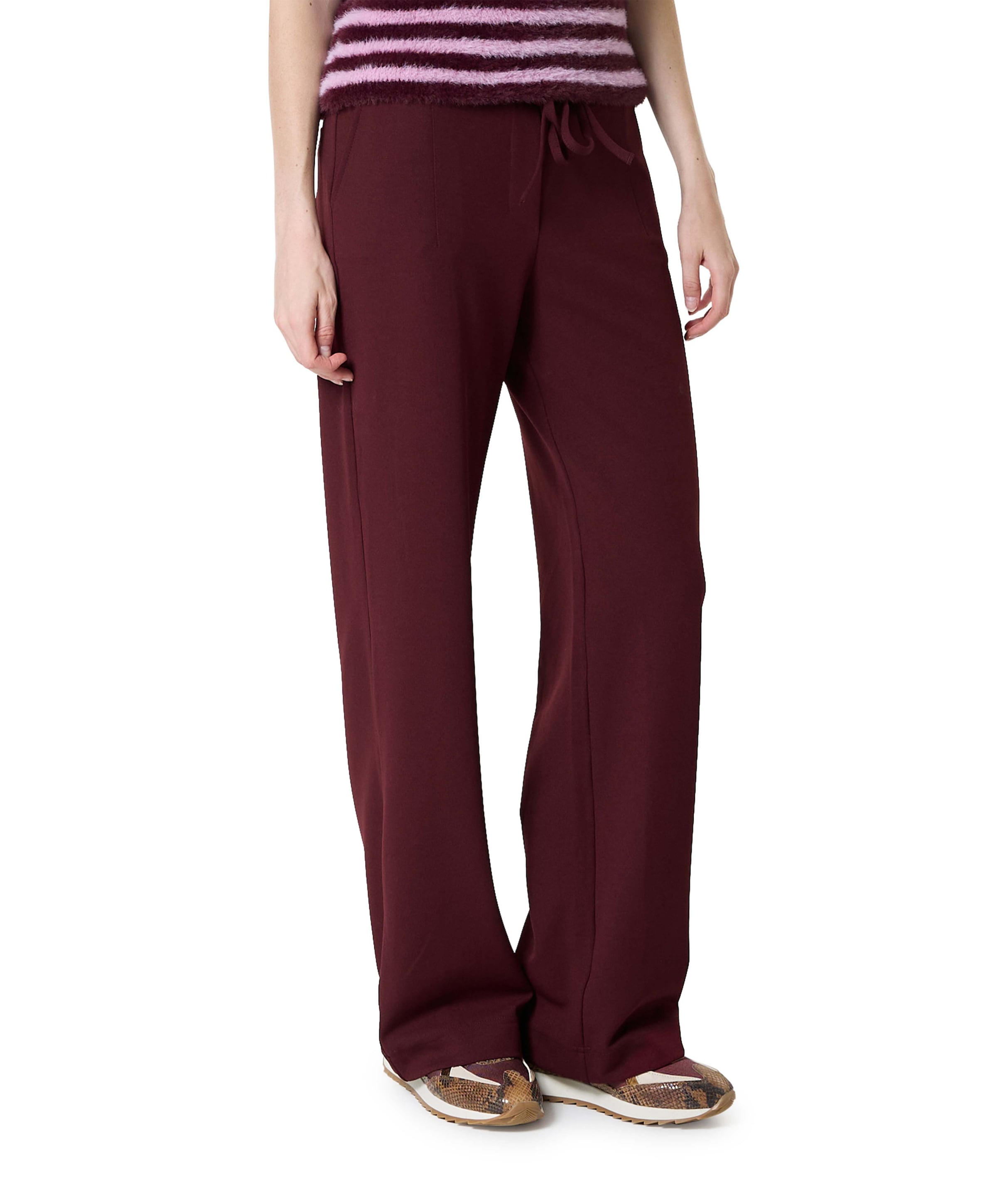 GRACE dames broek bordeaux
