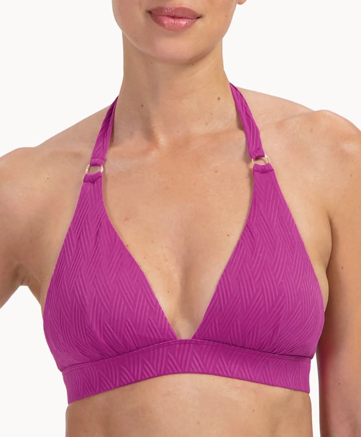 Dames bikinitop paars