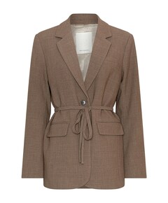Dames blazer bruin