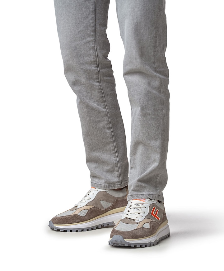 heren sneakers grijs