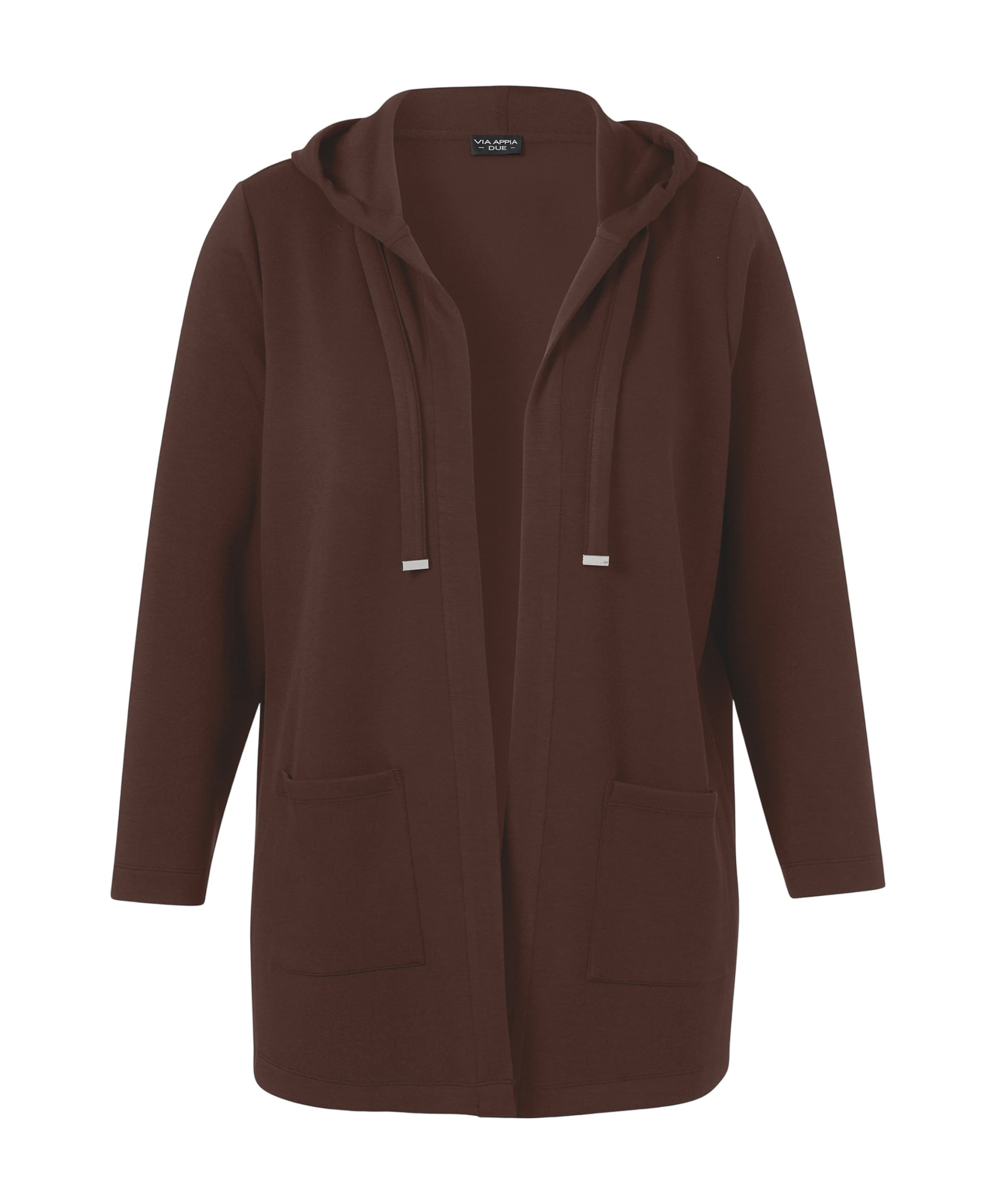 Dames vest bruin