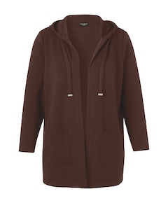 Dames vest bruin