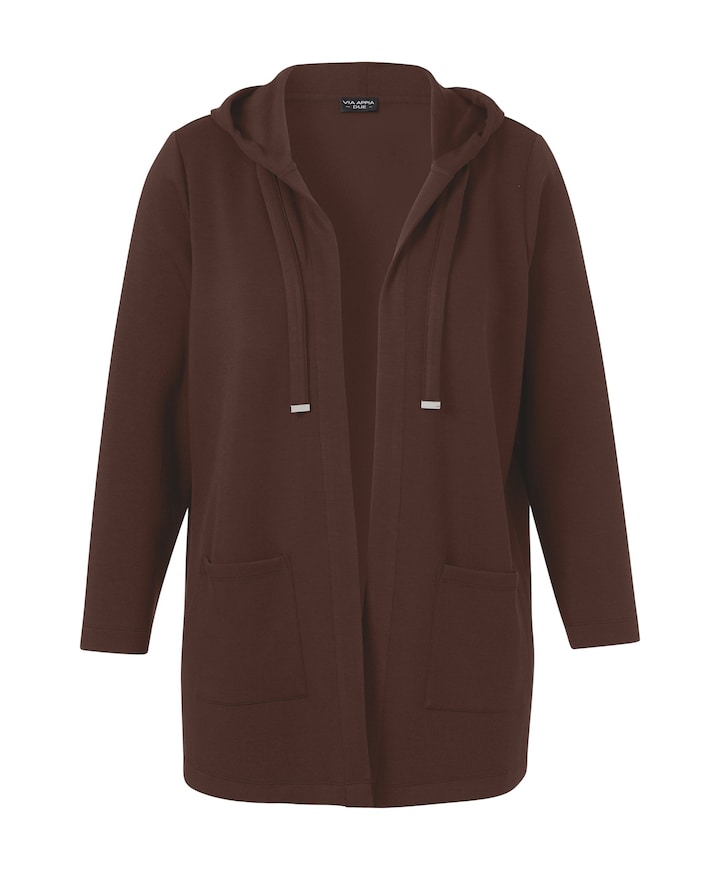 Dames vest bruin