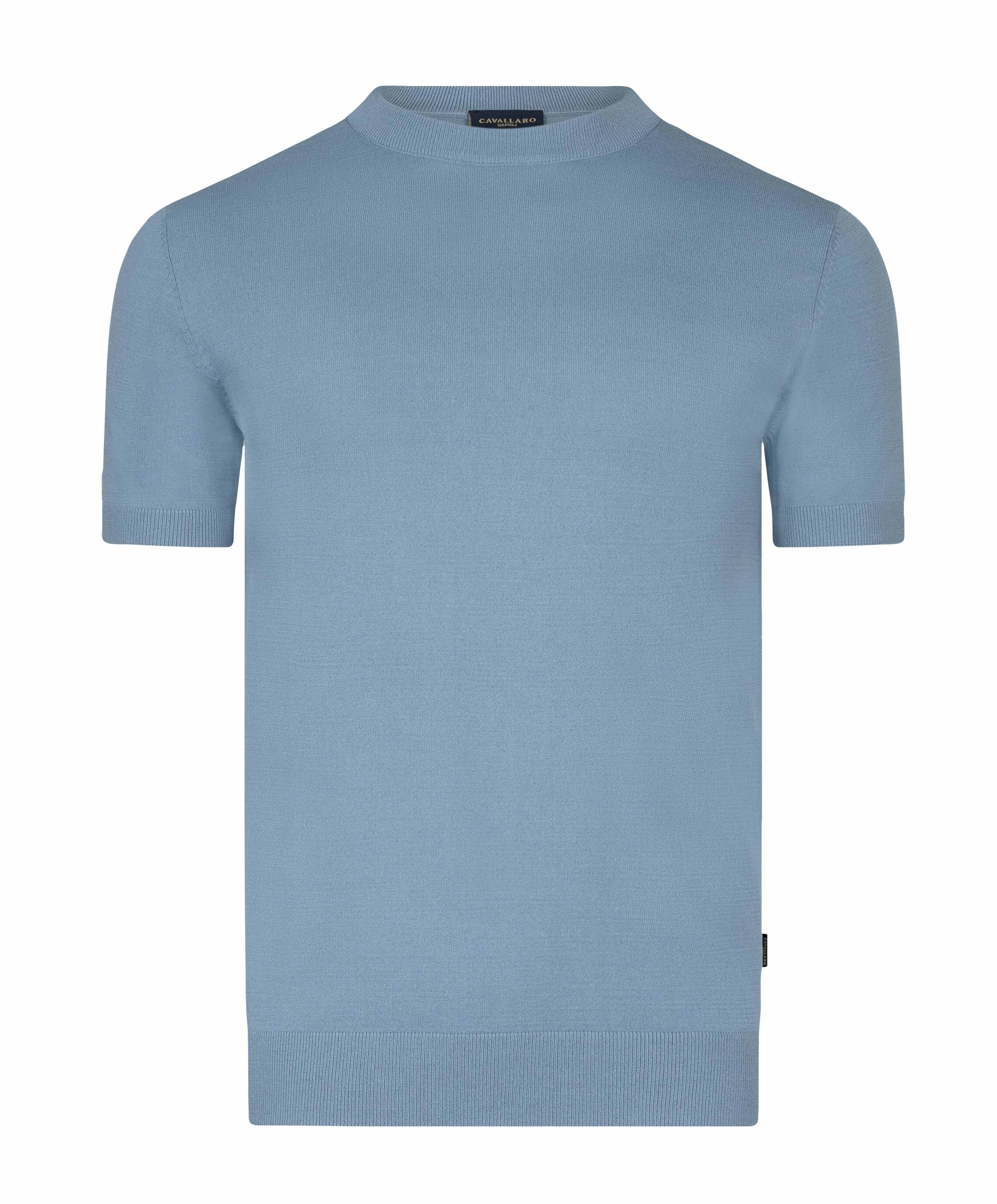 Heren T-shirt blauw