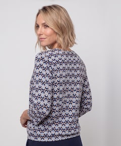 Dames longsleeve bruin