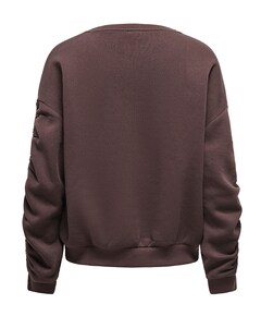 Dames sweater bruin