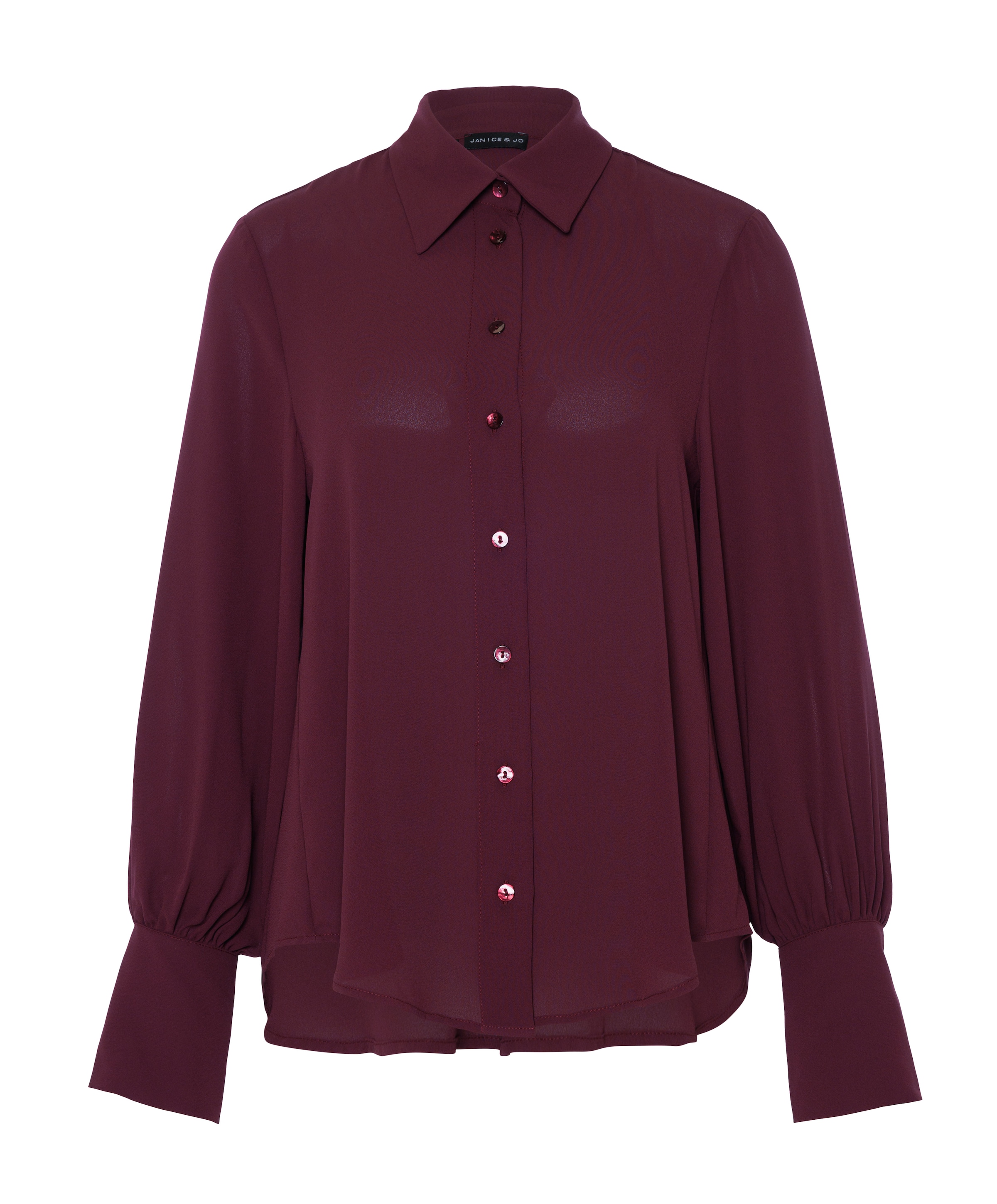 Dames blouse bordeaux