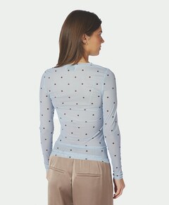 Dames top blauw