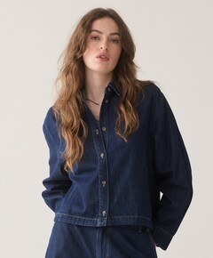 Dames blouse blauw