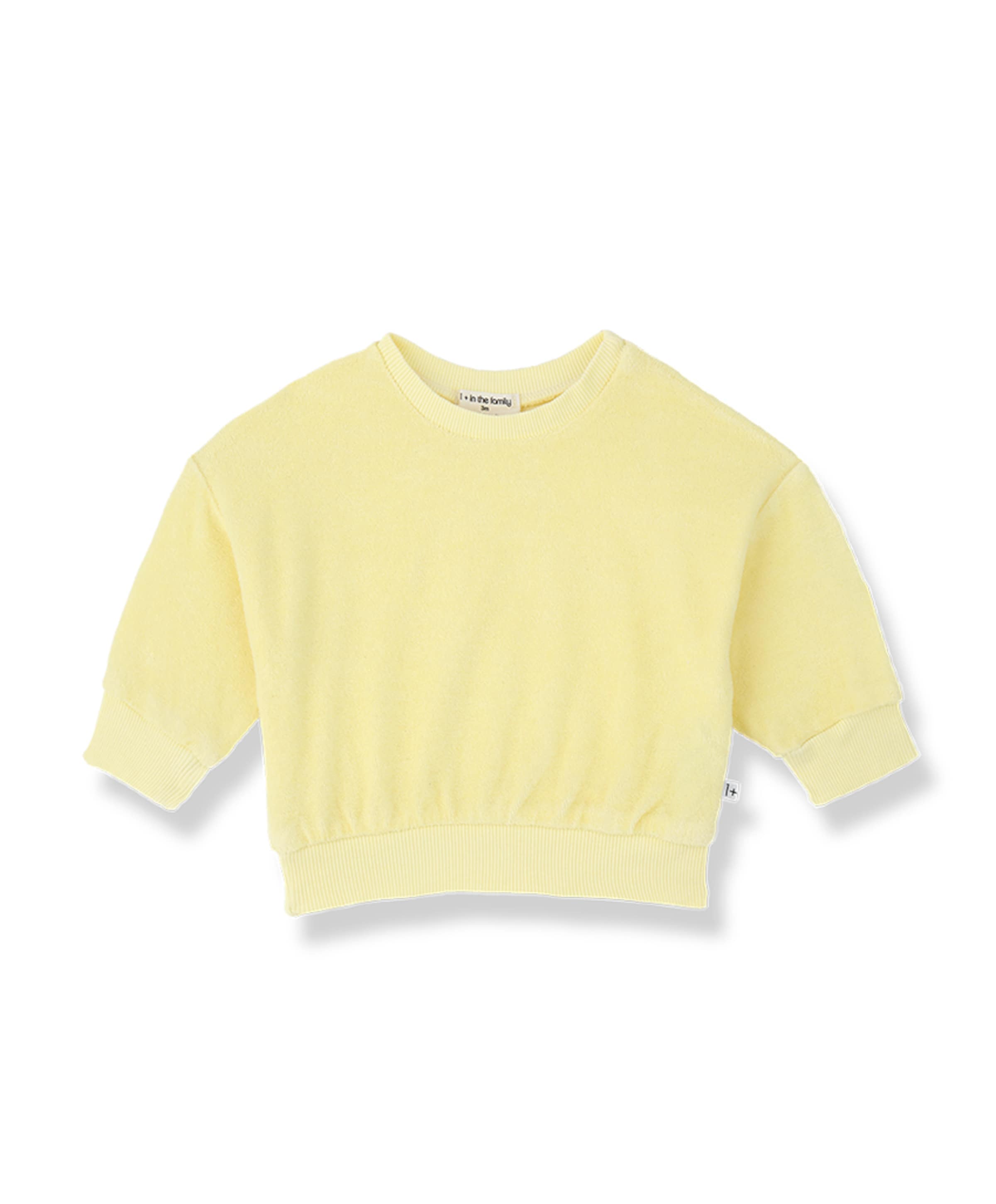 Uniseks trui  geel