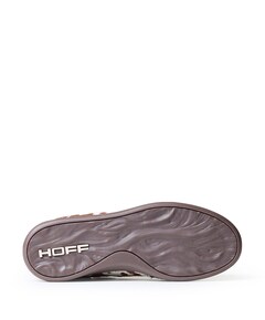 PARK PRINT dames sneakers bruin