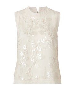 Dames top ecru