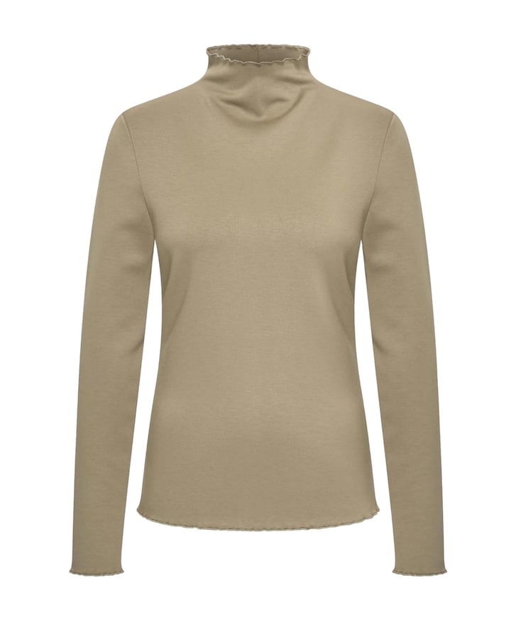 Dames longsleeve groen