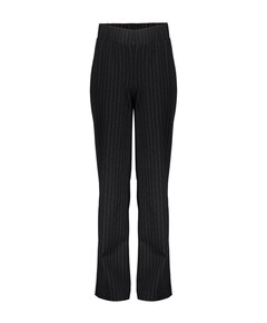 pinstripe pantalon zwart