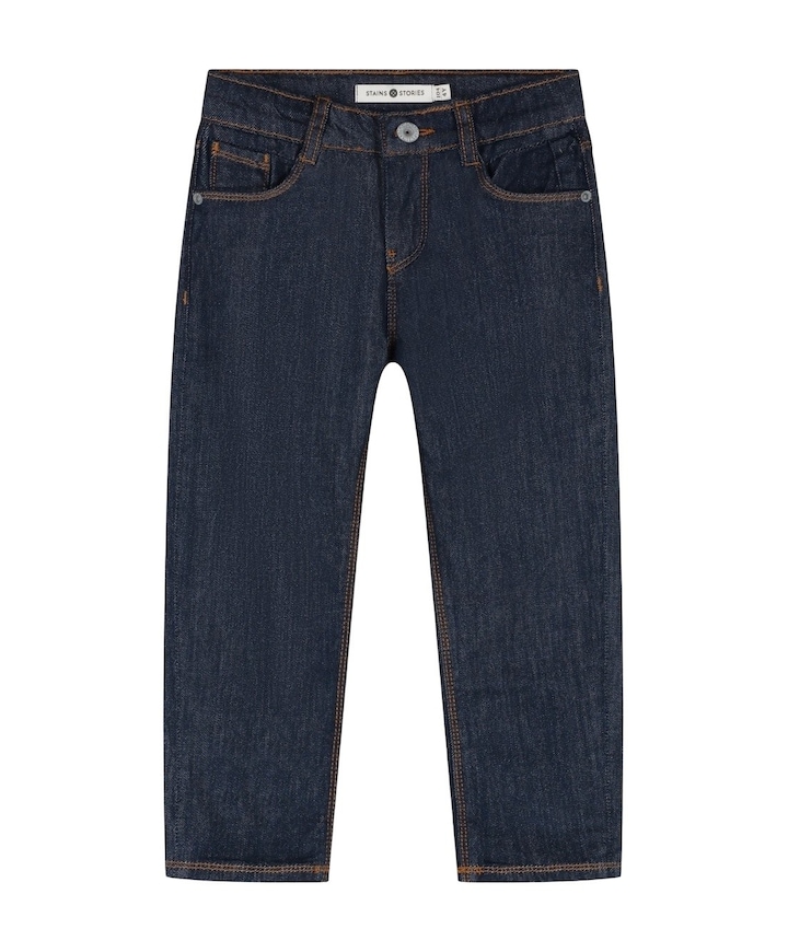Denim Wide Fit jongens jeans blauw