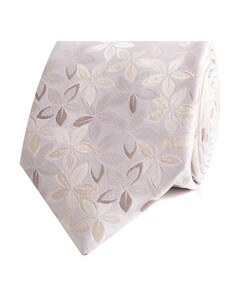 Heren stropdas beige