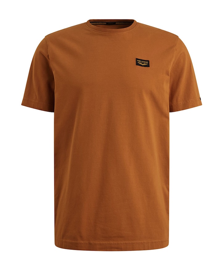 Heren t-shirt bruin