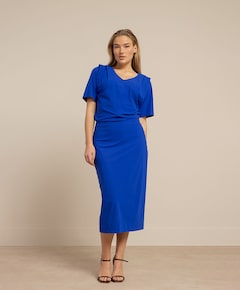 Dames jurk blauw