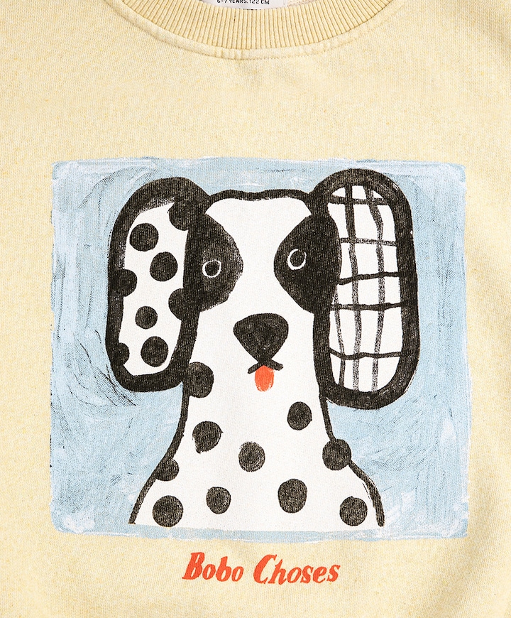 Uniseks sweater  geel