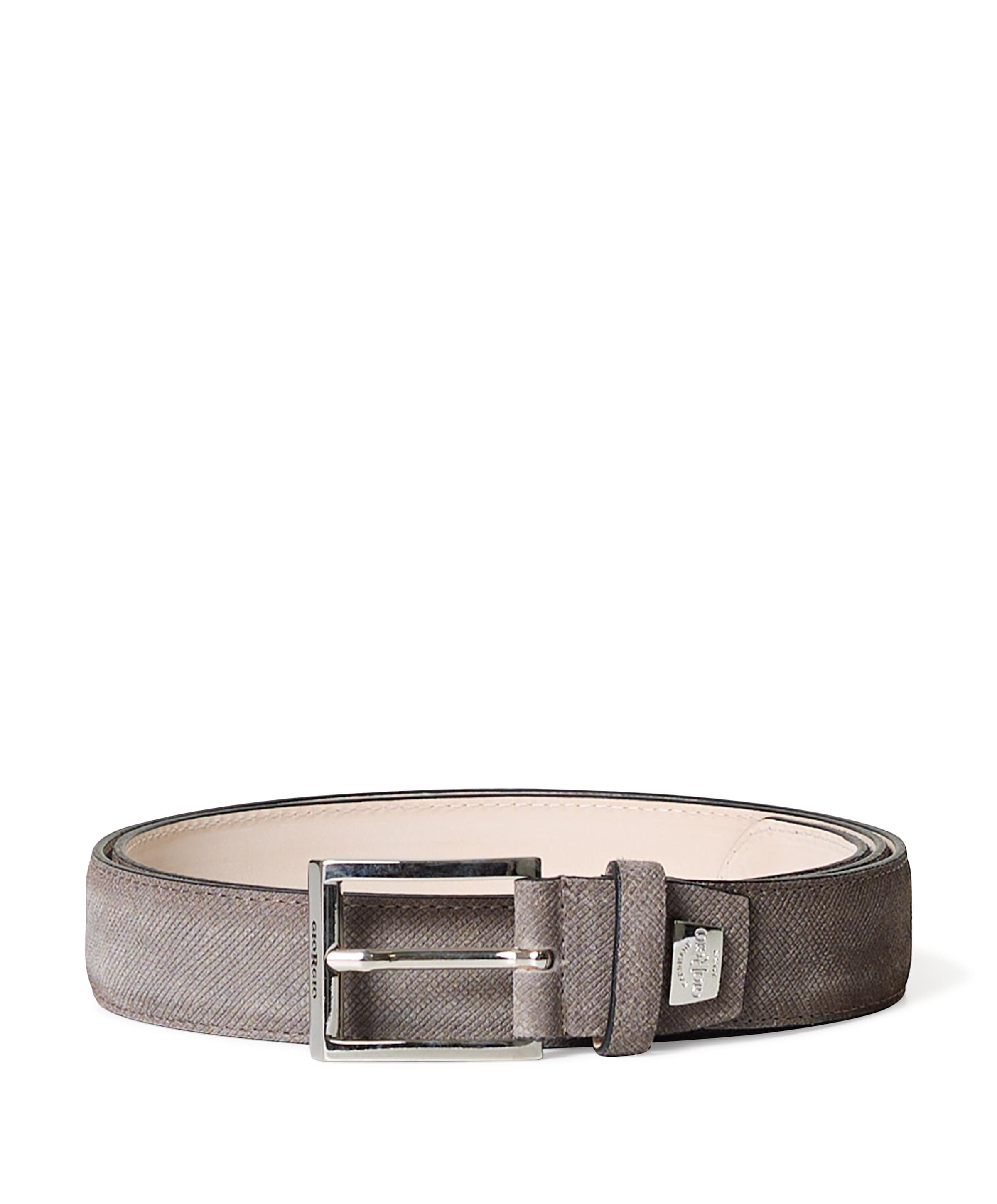 Heren riem beige