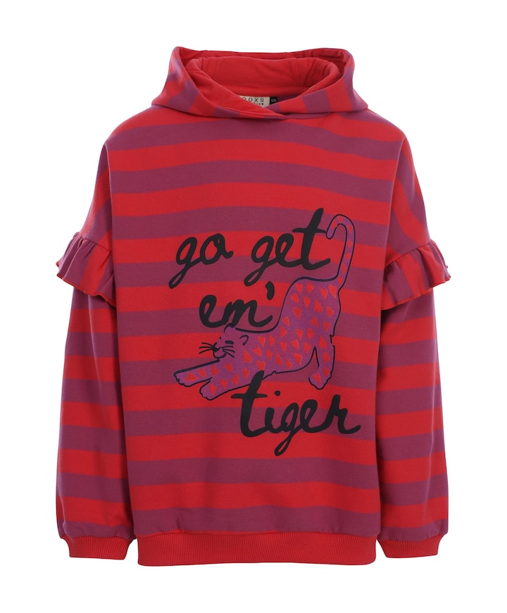 Meisjes hoodie multicolor