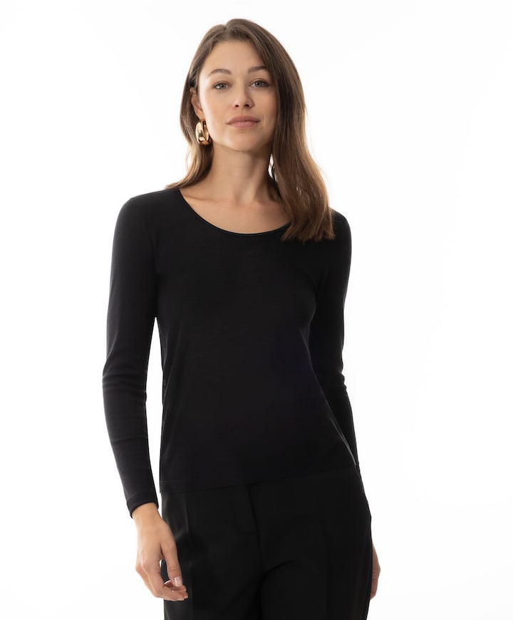 Dames T-shirt zwart