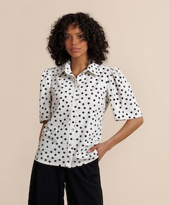 Dames blouse ecru